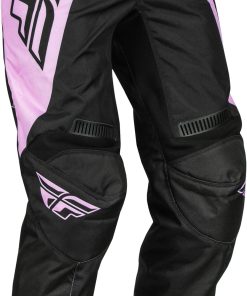 Pantalones Fly Racing F-16 para Mujer (Negro/Lavanda Talla