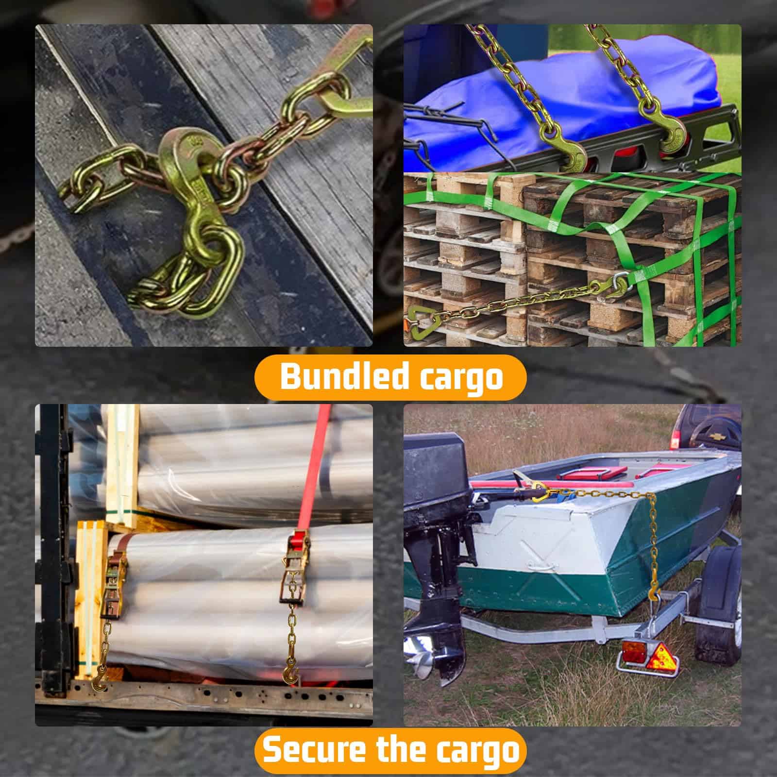 Trailer Chain Extension SENKEYFE | Correas de amarre de - Imagen 8