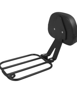 Rejilla de equipaje para motocicleta con respaldo de