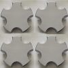 4PCS Tapacubos para Chevy Corvette C5 Z06 2000-2004 Cromado