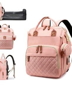 Mochila de Pañales Awanhe - Bolsa de Viaje con Cambiador,