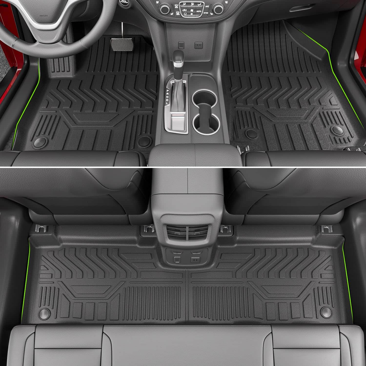 Tapete para Piso y Maletero Compatible con Chevy Equinox - Imagen 5