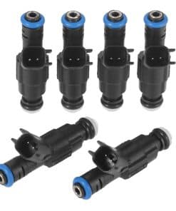 6pcs Inyectores de Combustible 4 Orificios 0280155784 para