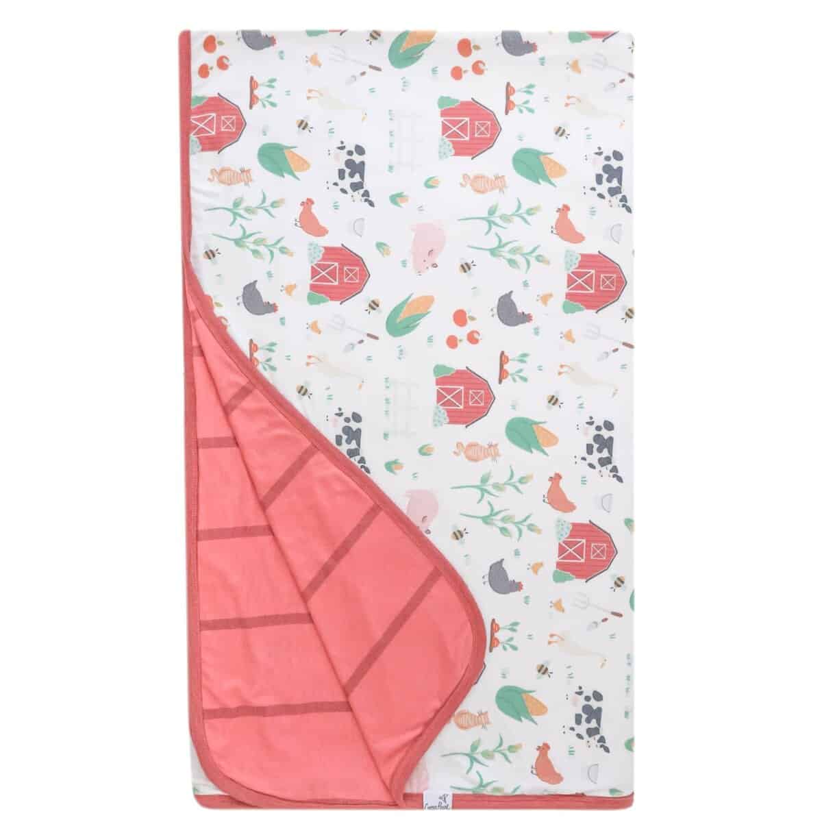 Manta de bebé de 3 capas Copper Pearl Jumbo: Suaves