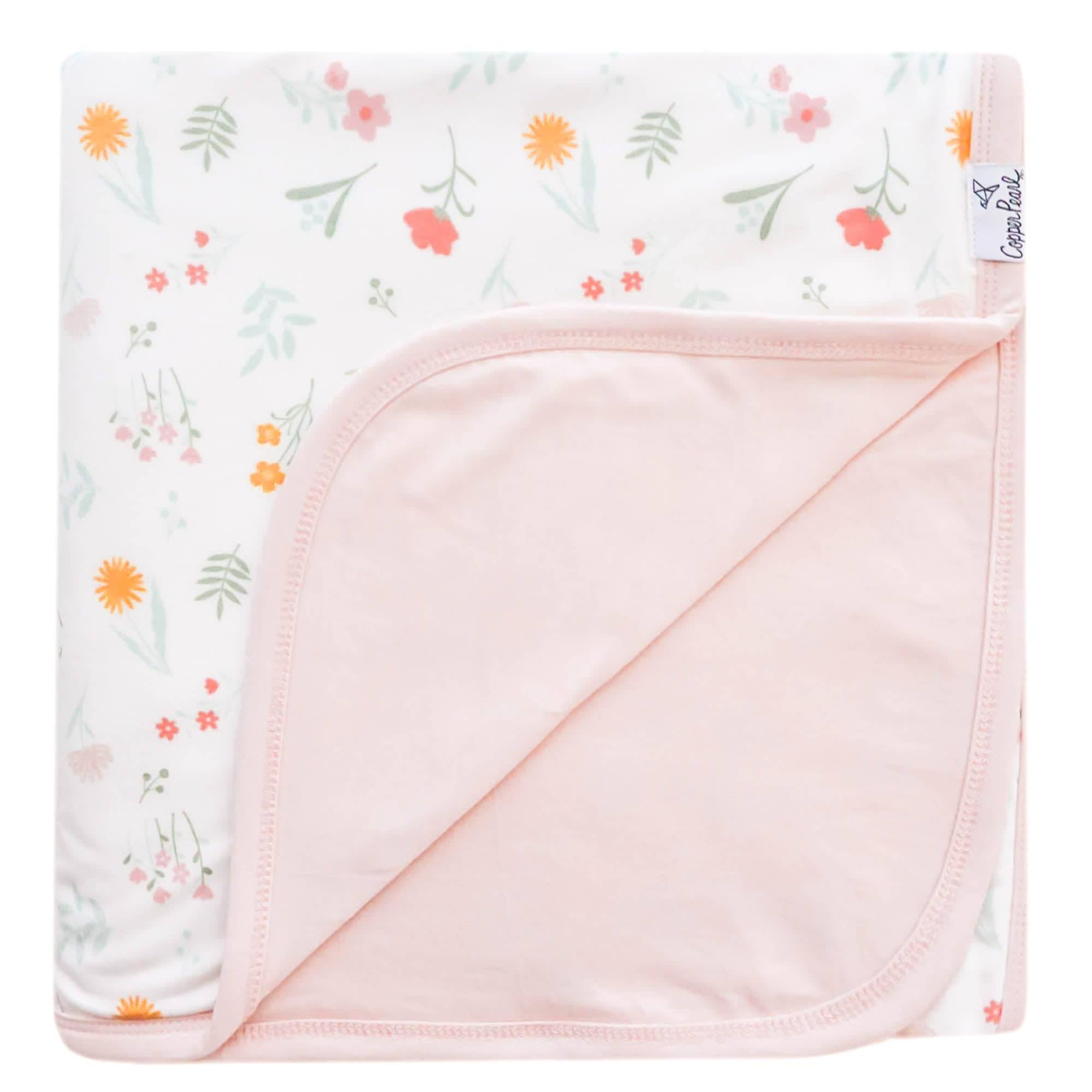 Manta de bebé de tres capas Copper Pearl: Suave edredones