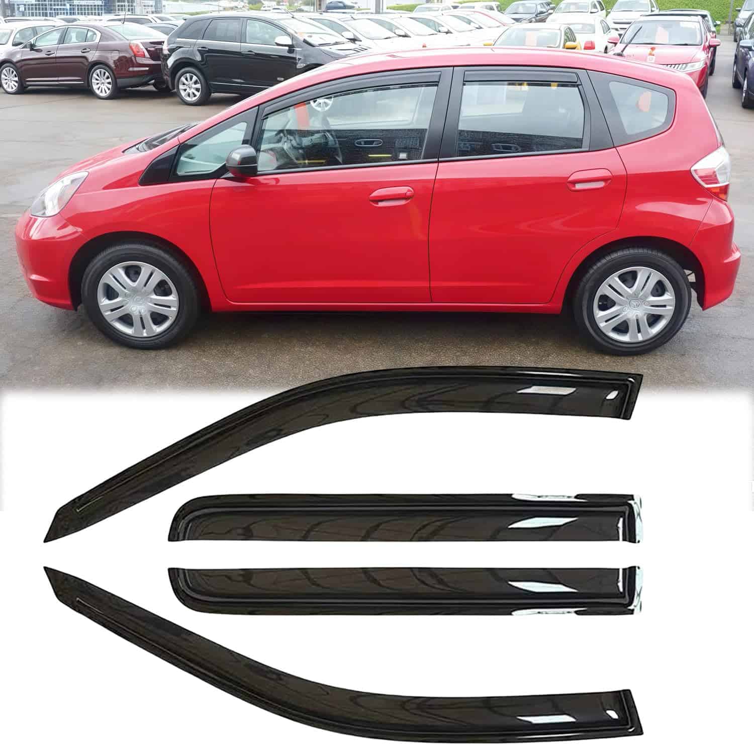 VICOJETOR 94963 Deflector de Viento Lateral Resistente al