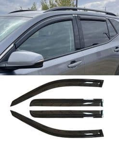 Deflector de ventana lateral a prueba -Dark Smoke