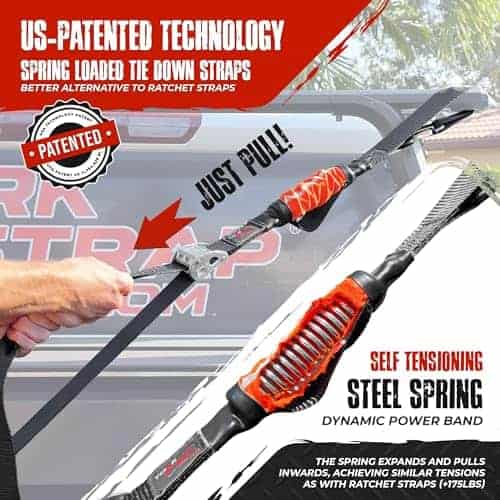 TorkStrap 14' x 1.5'' Correas de amarre de autoajuste - Imagen 3