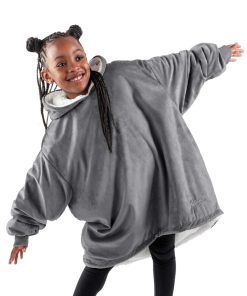 Manta Sherpa con Capucha de Bare Home - Manta Grande con