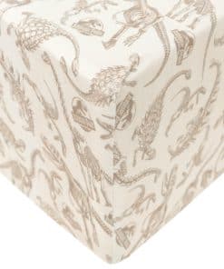 Sábanas de Cuna de Punto Premium Copper Pearl -Fósiles de Pa