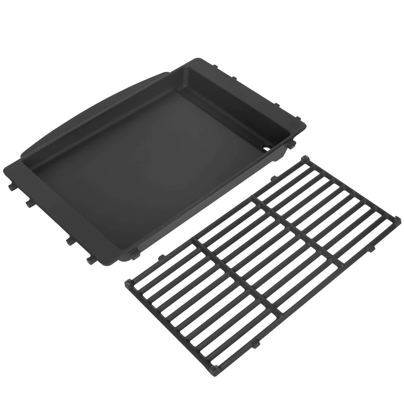 Plancha de Cocina de Hierro Fundido 7658 y Rejilla de