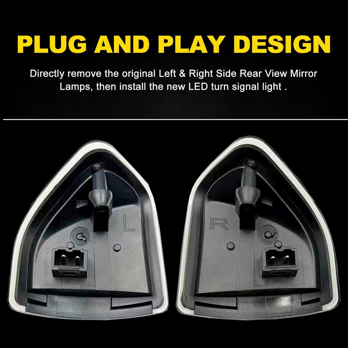 Luz de señal de giro y luz de marcha trasera Toixcvvwer - Imagen 5