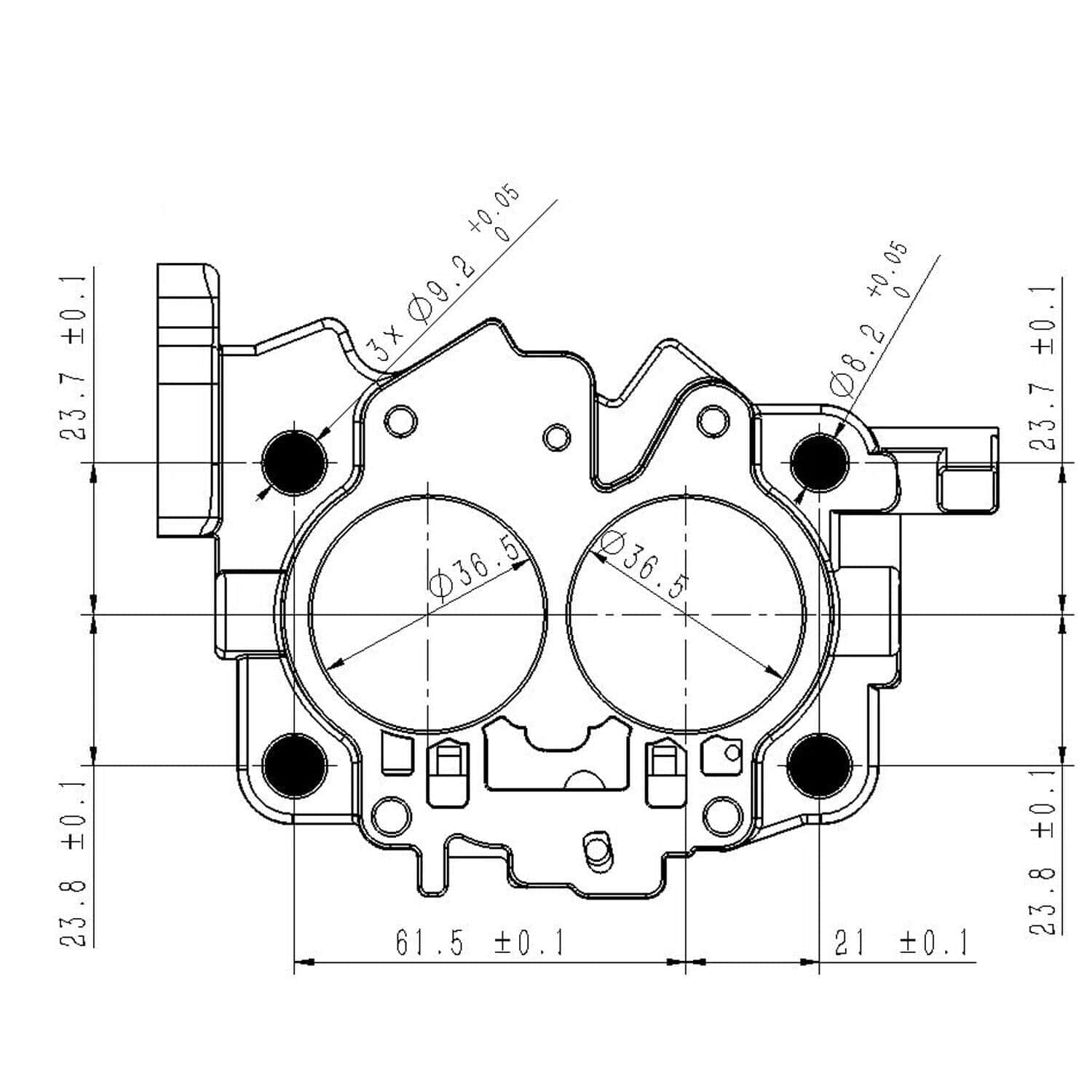 Carburador de 2 Barriles Nuevo para Jeep Carburador BBD 6 - Imagen 7