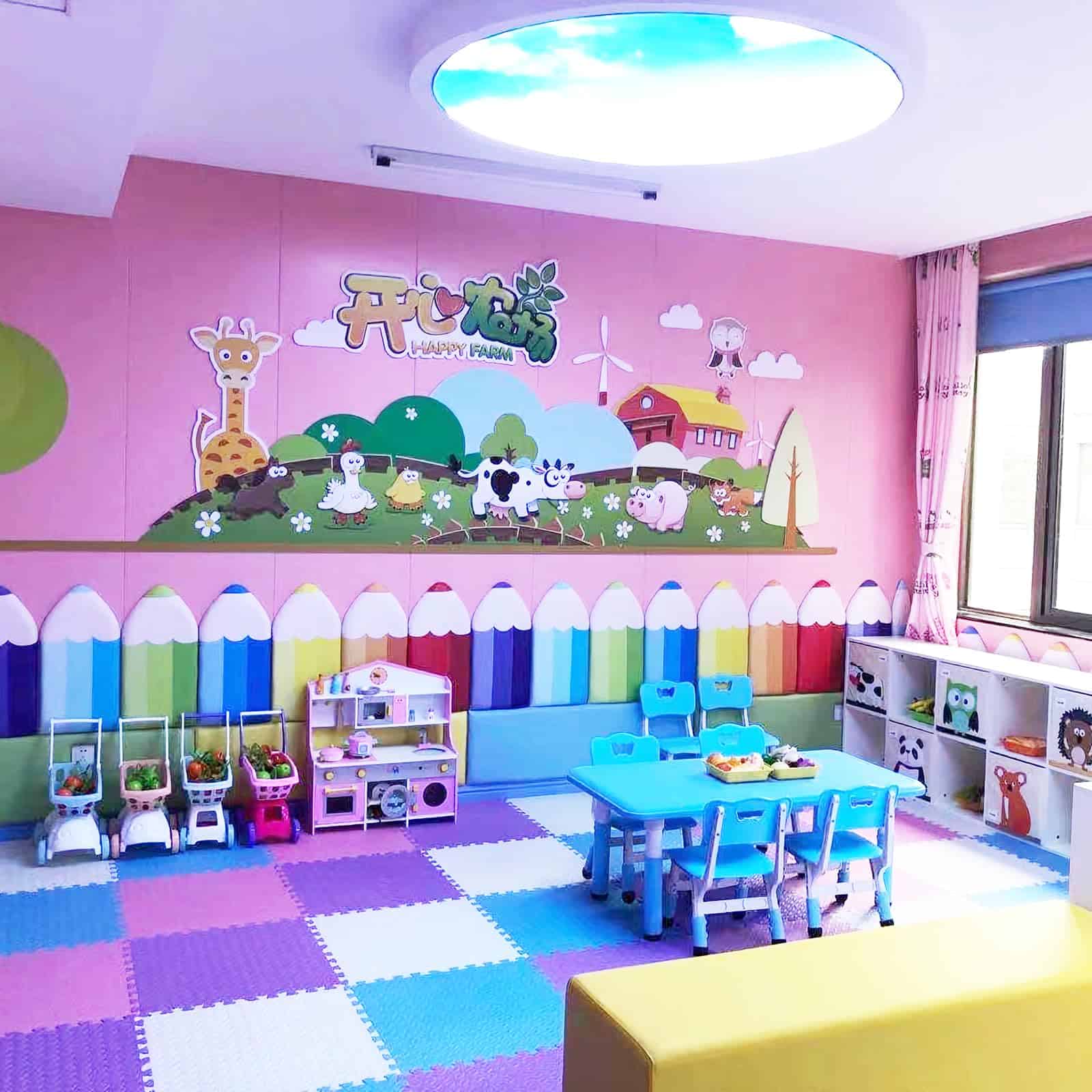 Panel de Pared Anticolisión 3D en Forma de Lápiz, Paneles - Imagen 8