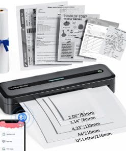 Impresora Portátil Inalámbrica COLORWING M832 para Viajes,