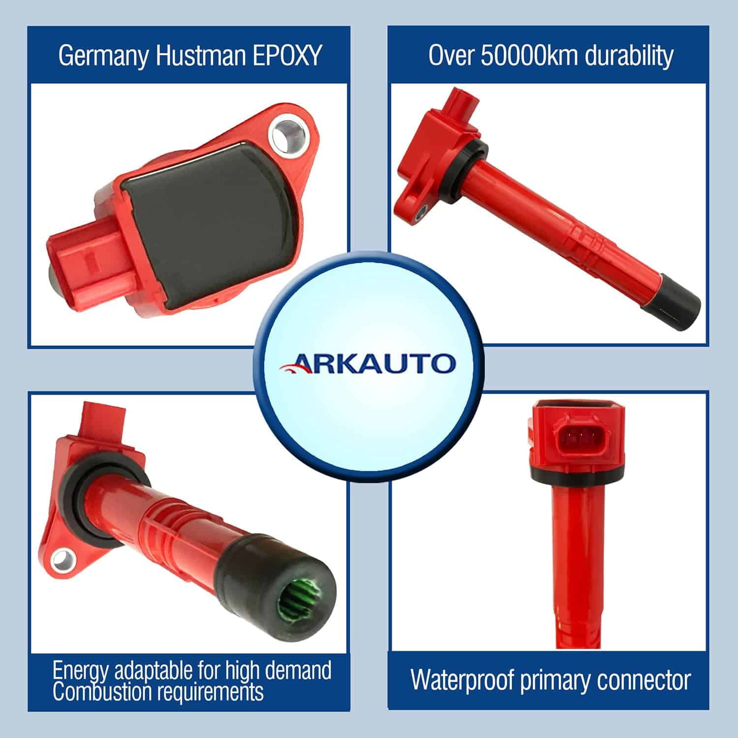 Conjunto de 4 Bobinas de Encendido de -4 3.5L V6 - Imagen 3