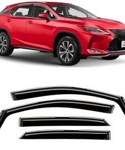 Voron Glass defletores de lluvia extra duraderos en el