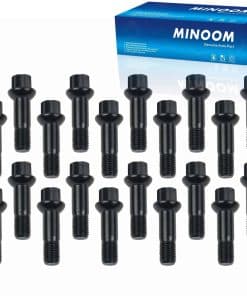 MINOOM 0009907607 45mm Cajuela 14x1.5 Pernos de rueda con