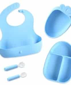 Set de Alimentación para Bebés de -Azul