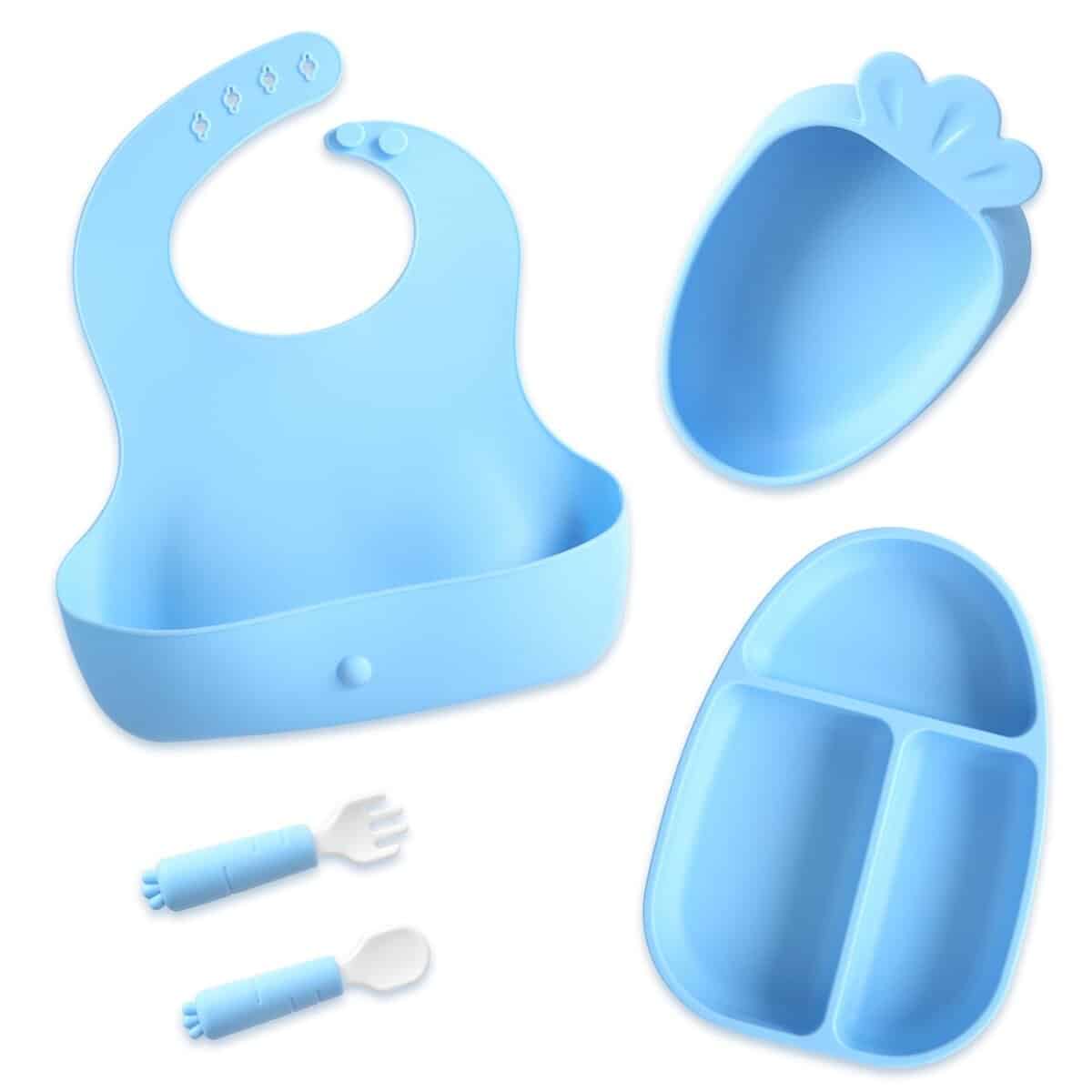 Set de Alimentación para Bebés de -Azul