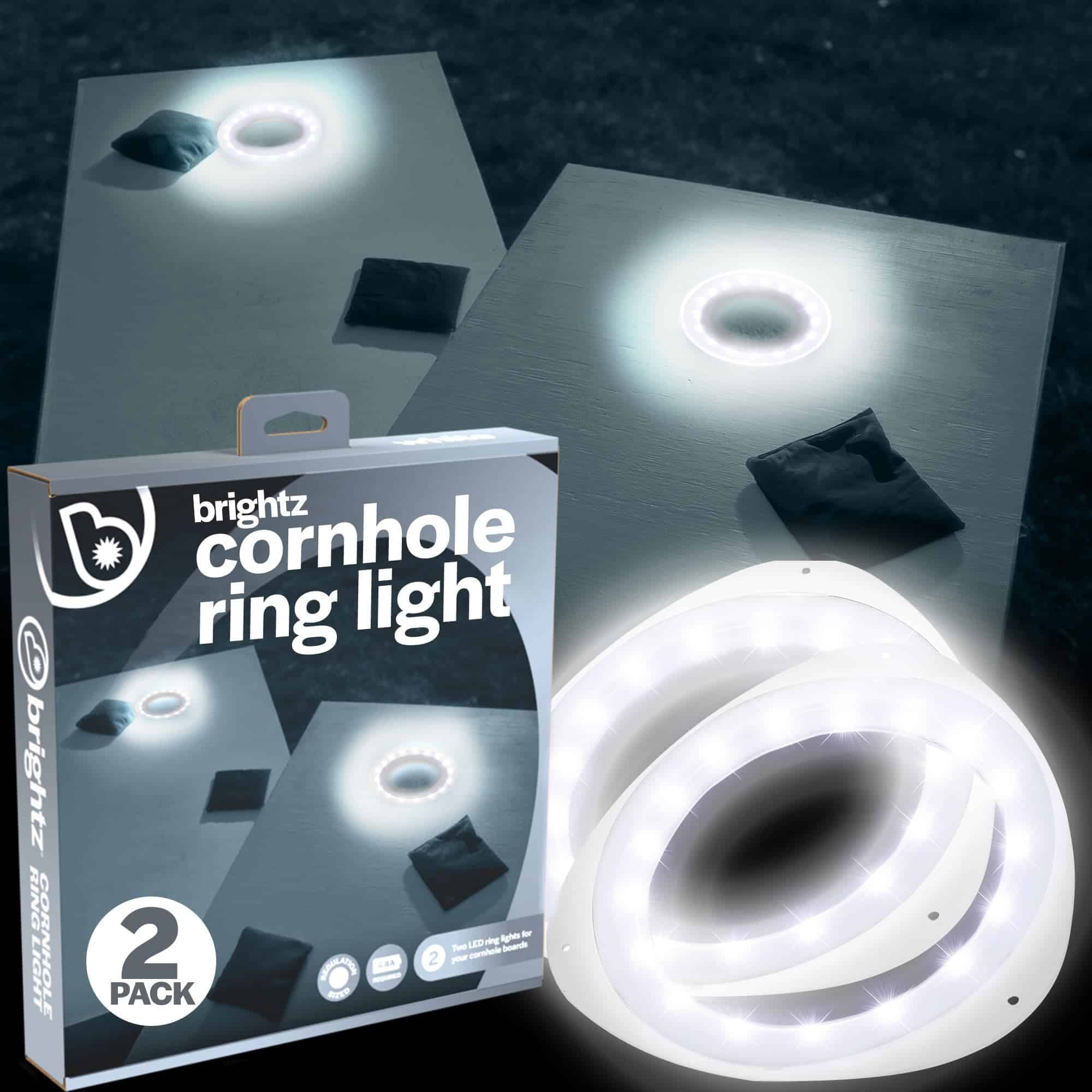 Luces Anulares LED Brightz para Tableros de Cornhole,