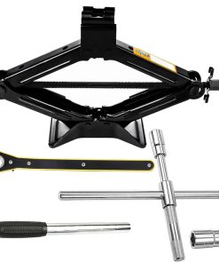 Juego de Gato para Coche QISF de 7 piezas, Gato de Tijera