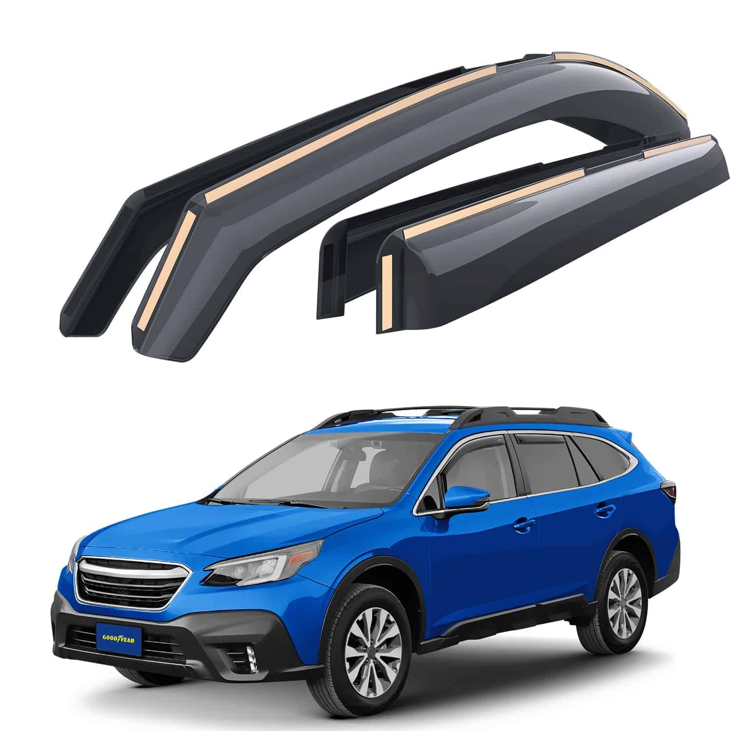 Deflectores de ventanilla in-Channel irrompibles Goodyear