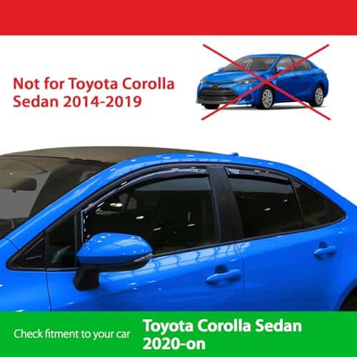 Deflectores de ventanas irrompibles Goodyear -Humo Premium - Imagen 4