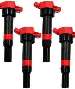 Paquete de 4 bobinas de encendido rojas GP POWER UF651