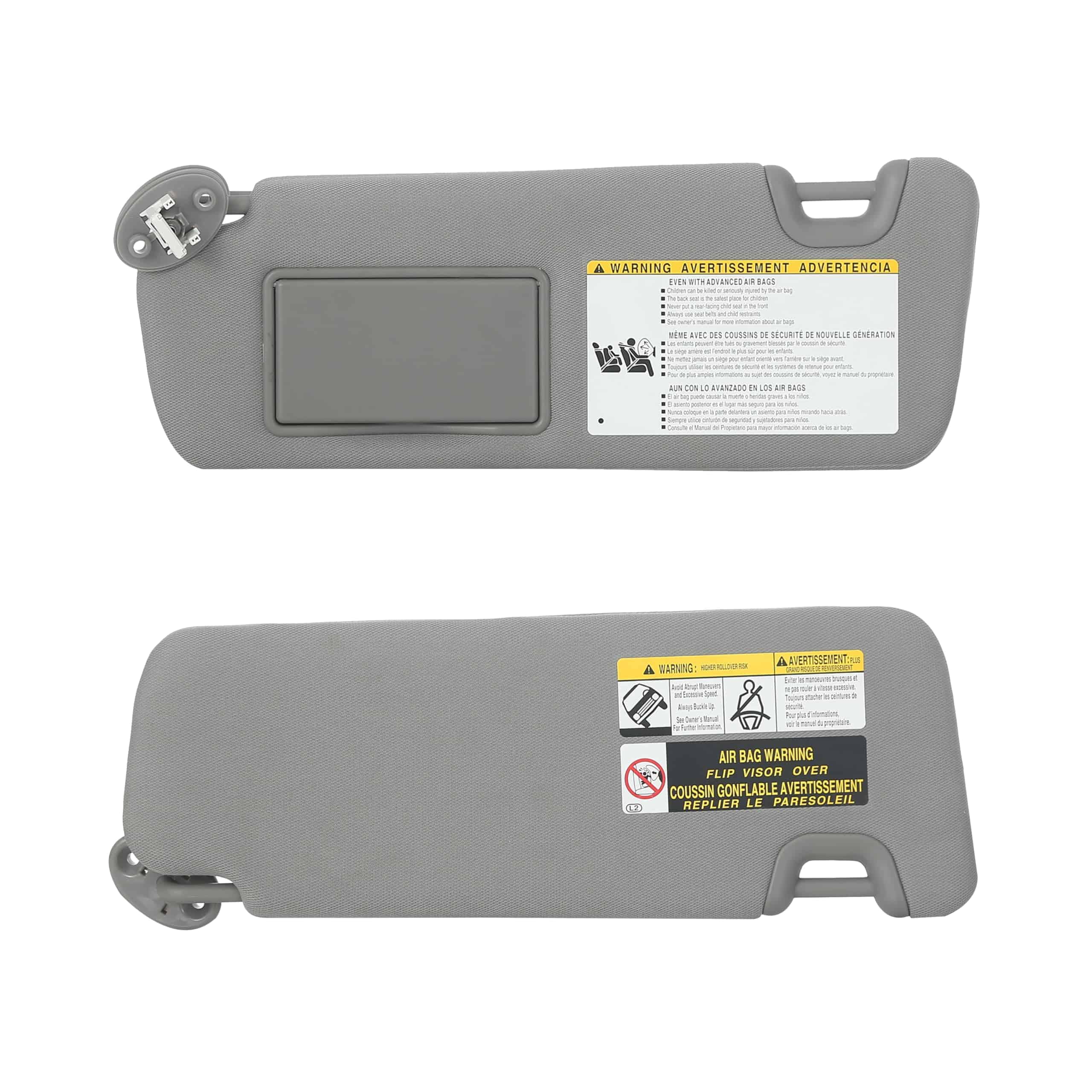 FITIPICI Visera Solar del Lado del Conductor Izquierdo - Imagen 6