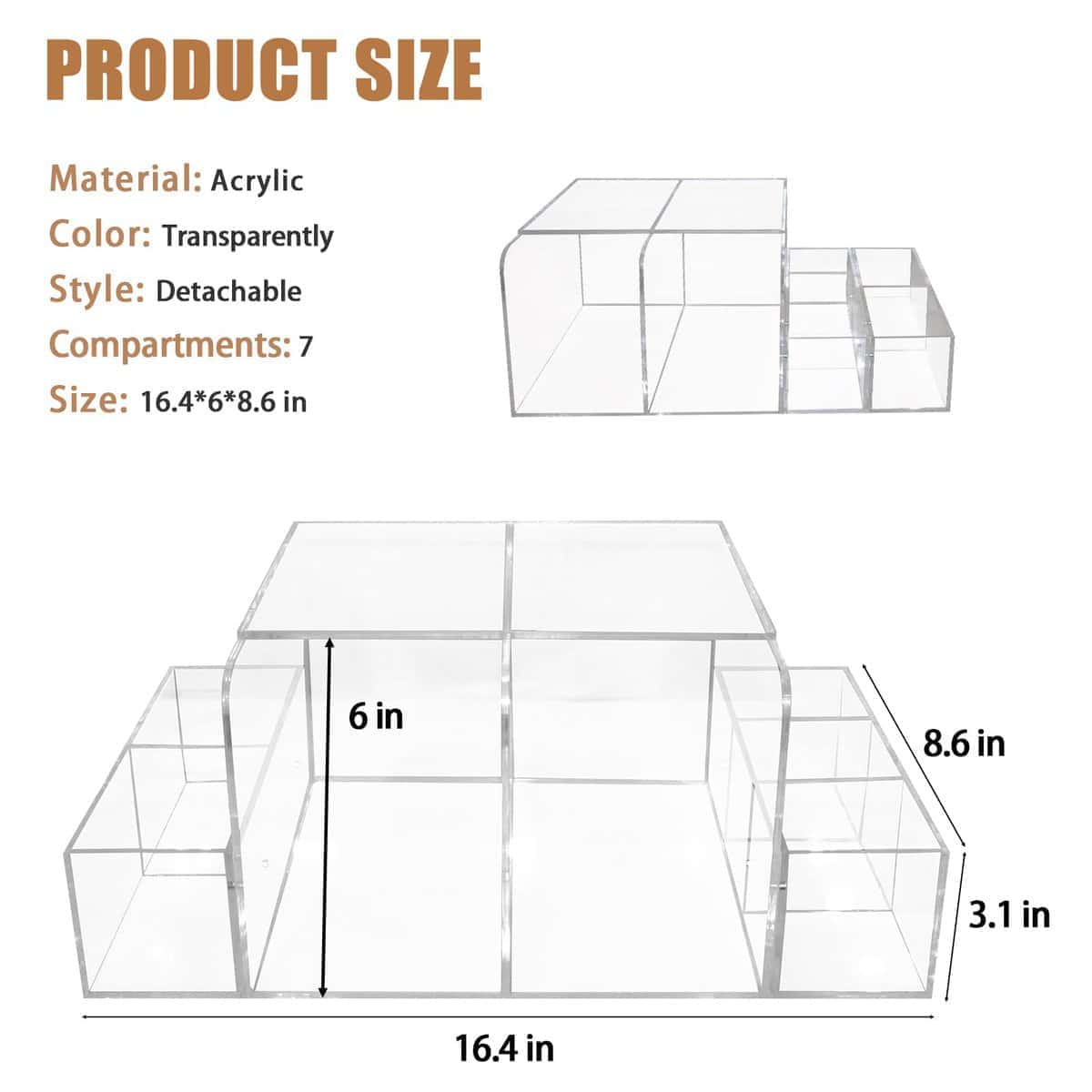 Organizador de pañales GILPWA, cambiador de bebé, - Imagen 4