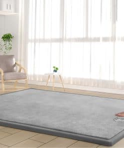 Tapete de Juego para Bebés Alfombra de -Gris