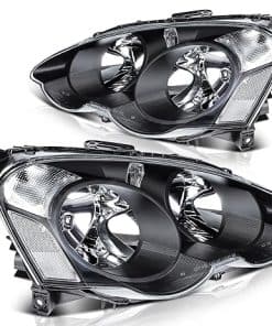 Conjunto de Faros ECCPP para Acura RSX 2002, para Acura RSX