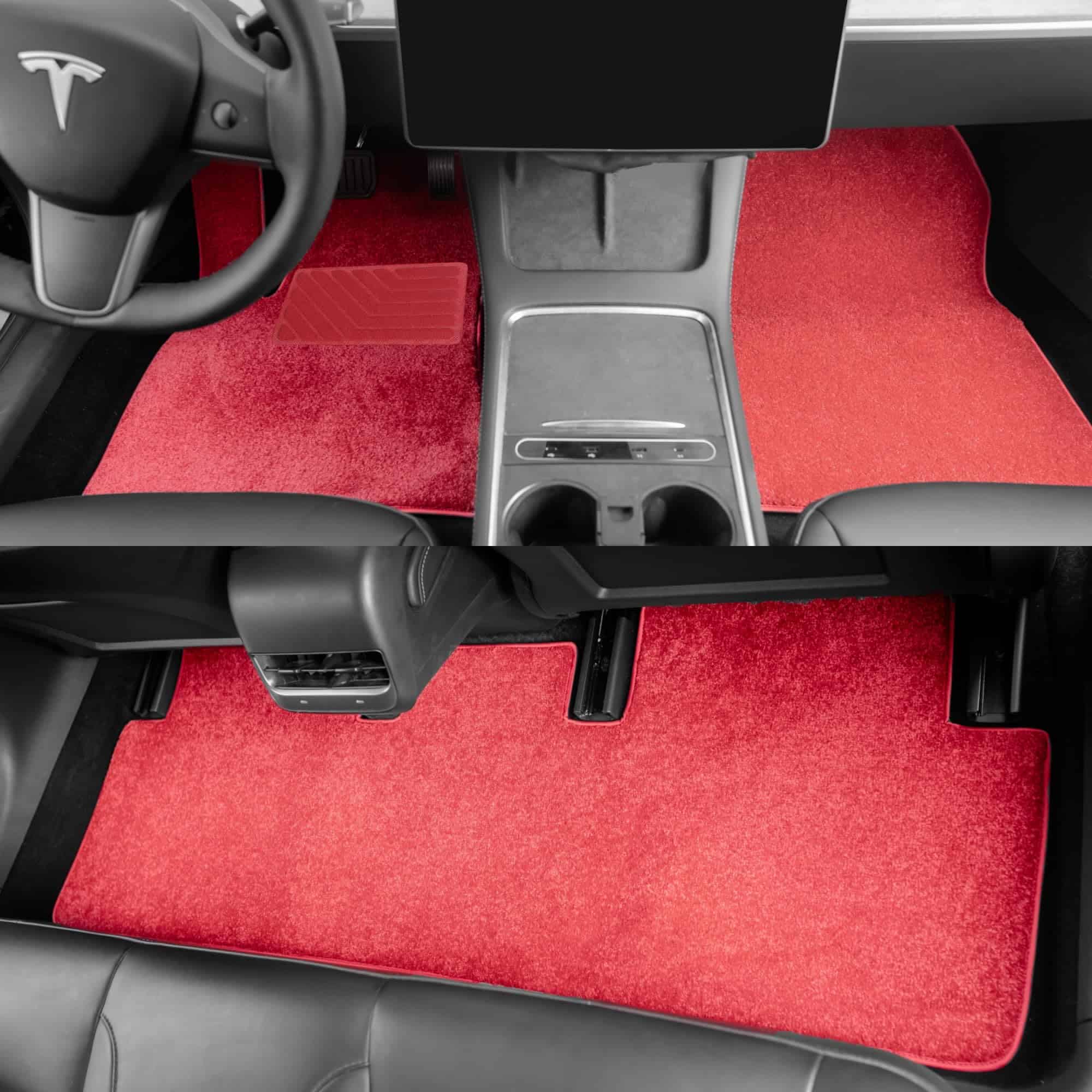 Tapetes para Piso Extra Gruesos Nexrida para Tesla Model 3 - Imagen 3