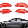 Juego de cubiertas de pinza de freno Compatible con Tesla