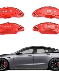 Juego de cubiertas de pinza de freno Compatible con Tesla
