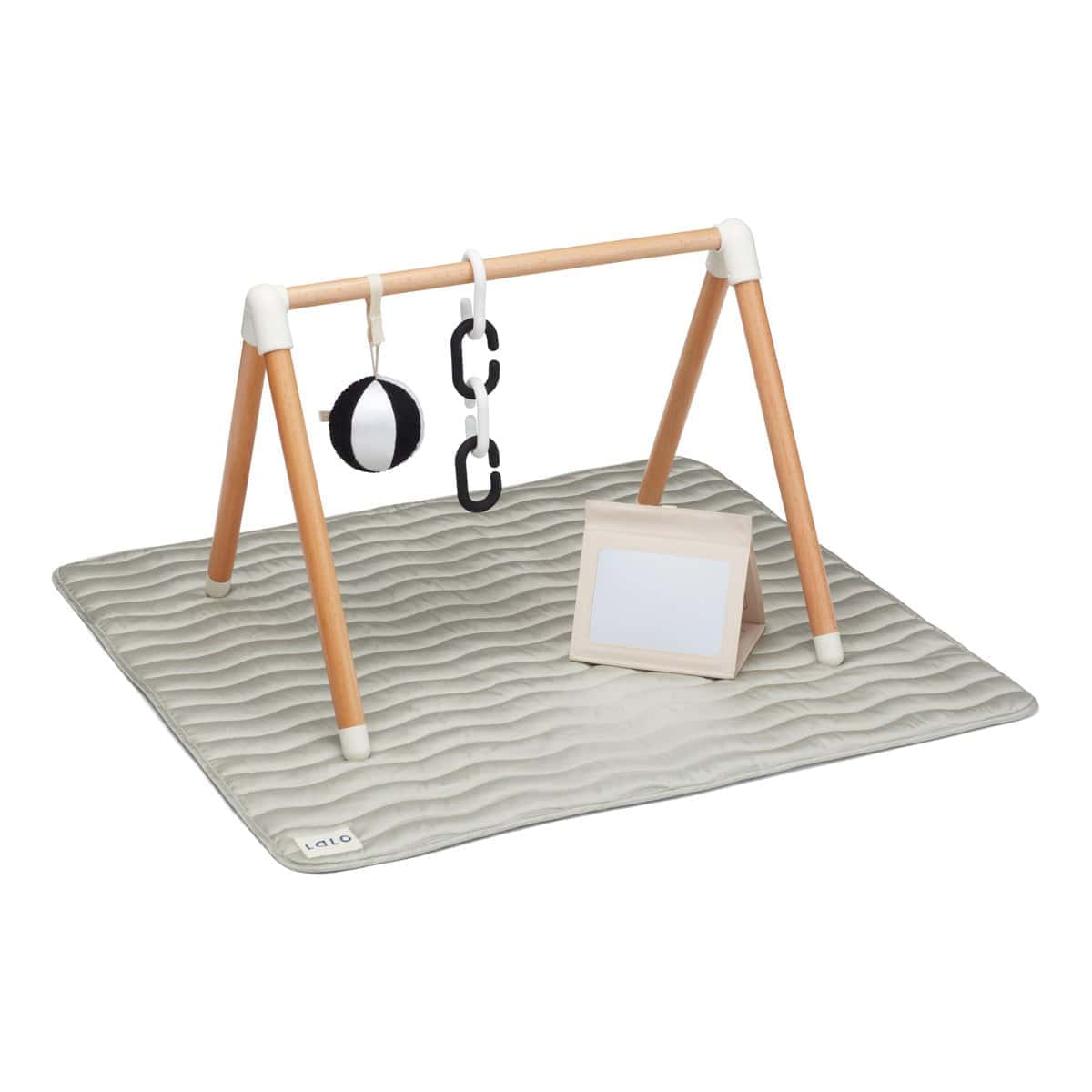 Gimnasio para Bebés y Tapete de Juego Lalo - Color Salvia -