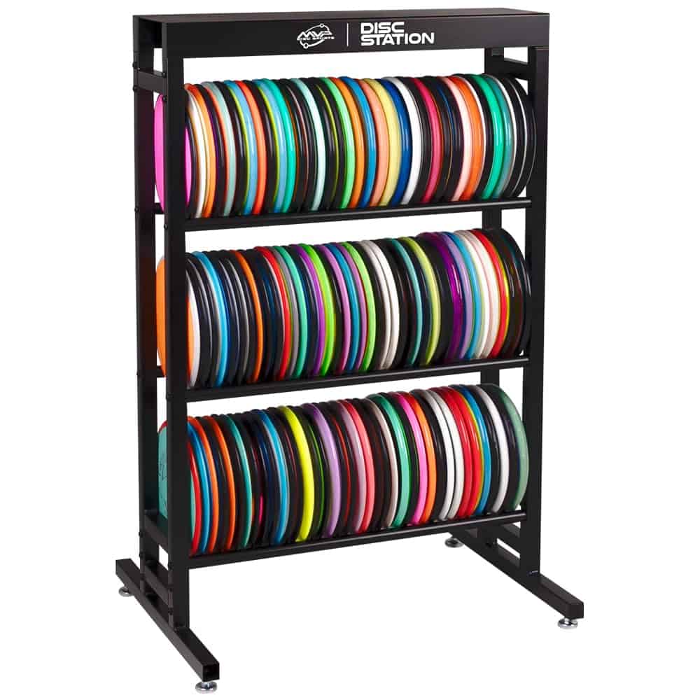 MVP Disc Sports Disc Station Disc Storage Rack (3