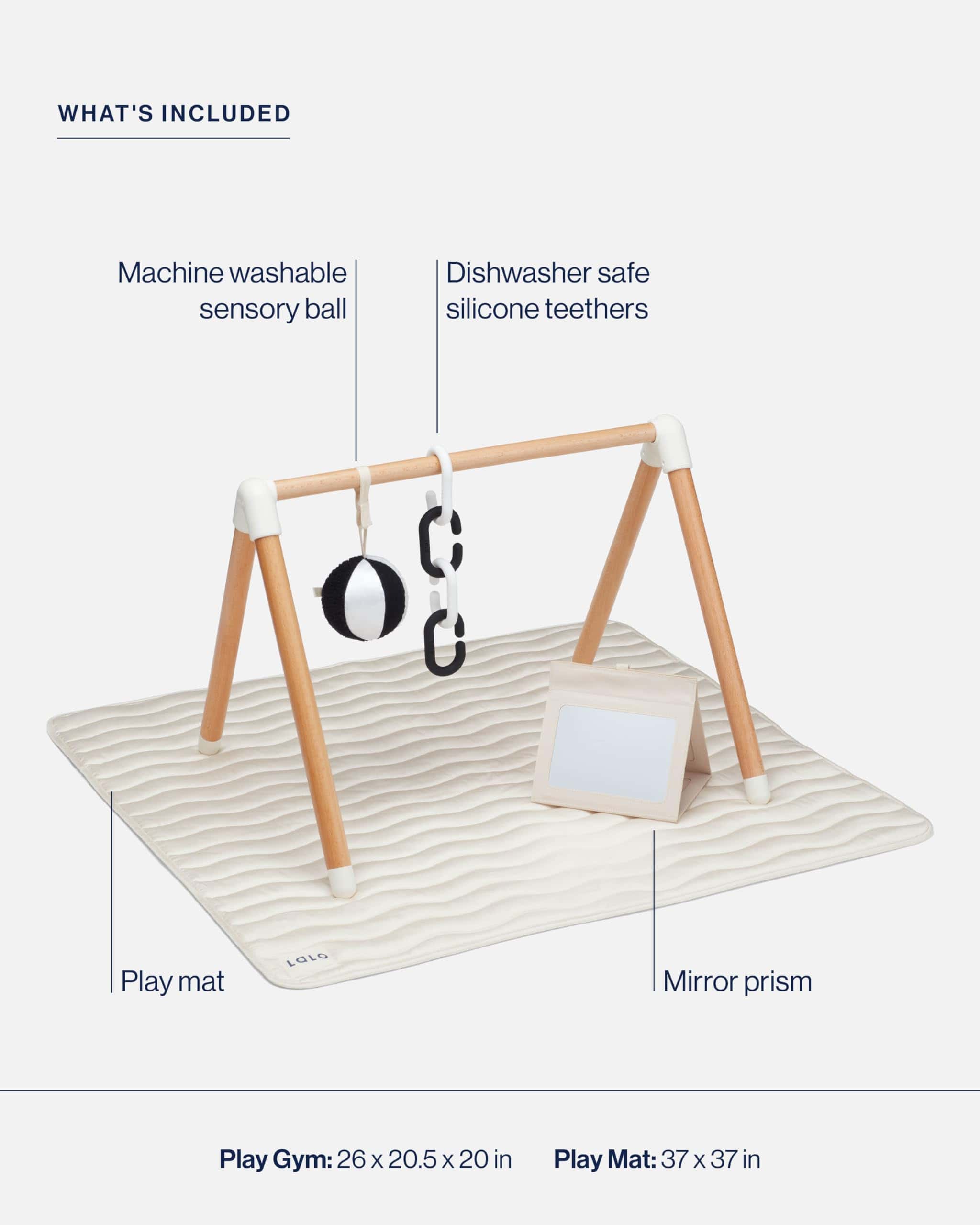 Gimnasio y Tapete de Juego para Bebés y Niños Pequeños Lalo - Imagen 5