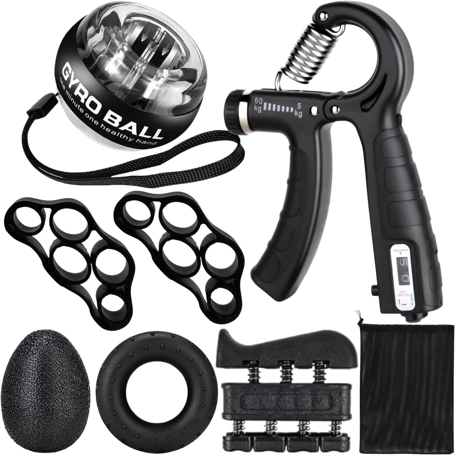 Kit de Ejercicios para Fortalecer Agarre de Manos