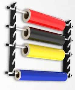 Rack/Soporte de Pared Marrón para Envoltura de Vinilo de