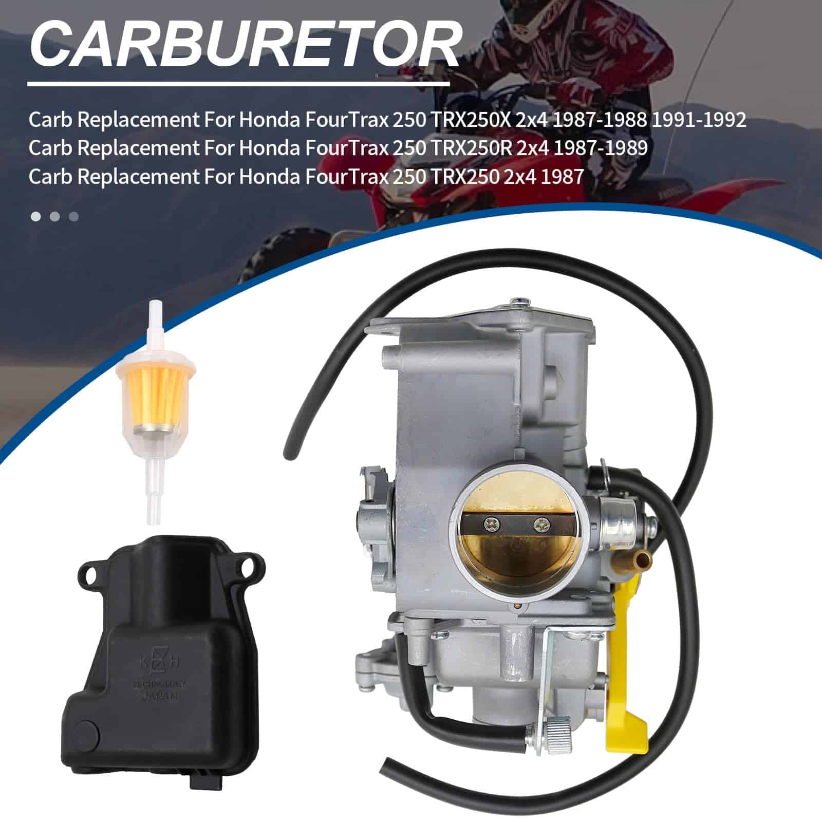 Carburador con Filtro de Combustible Reemplazo de - Imagen 7