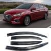 Deflectores de ventana negros para Hyundai Accent 2018-2023