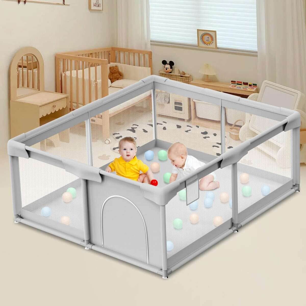 Corralito para bebé Besuhot para niños pequeños, Corralito