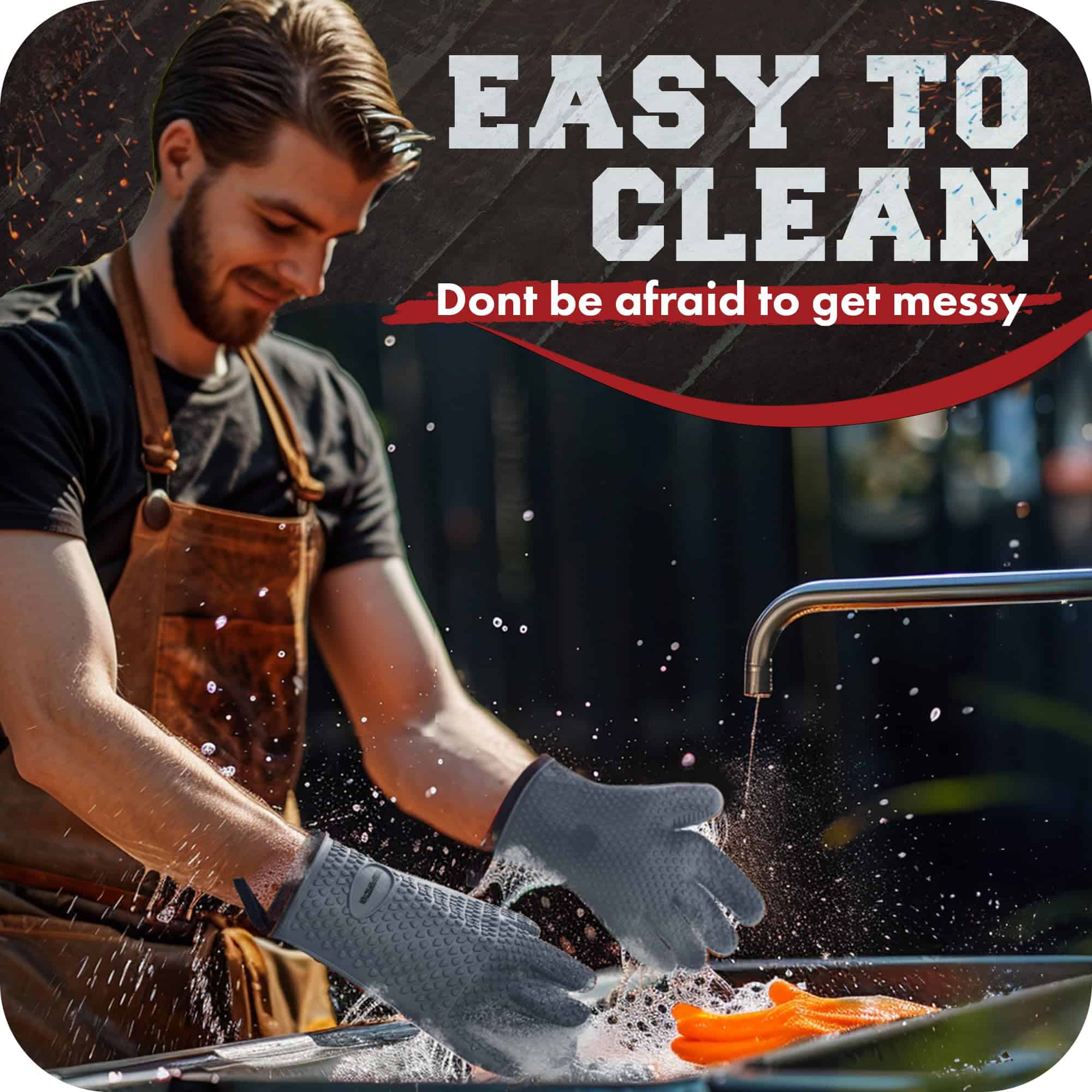 Guantes de Horno para Barbacoa Kitchen Perfection S de - Imagen 8