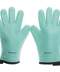 Guantes de Horno de Silicona Kitchen Perfection -Mint