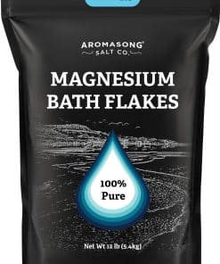 Aromasong Magnesium Flakes del Mar Muerto, Bolsa Negra de