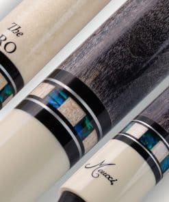 Taco de Billar Meucci - Merry Widow, Azul y Gris - Palo de