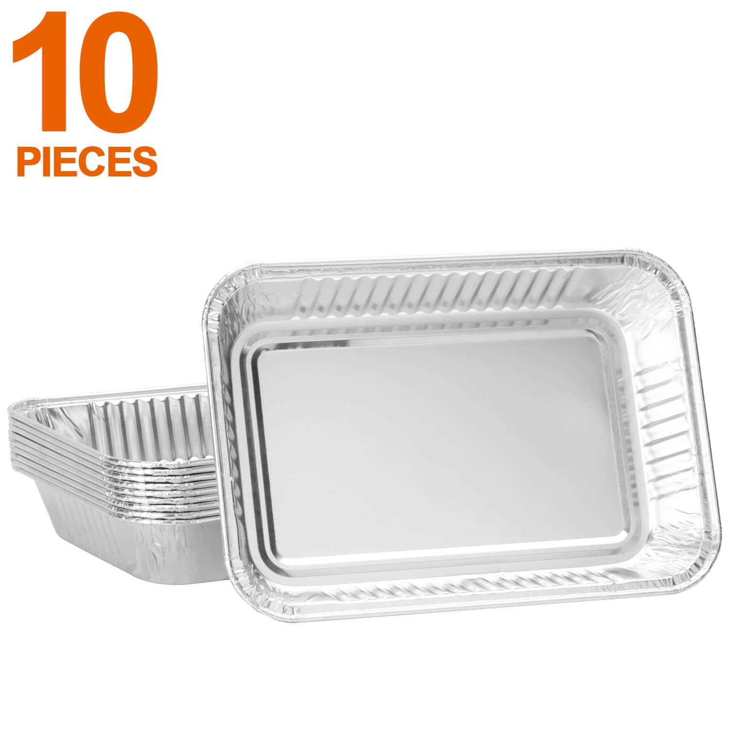 DELSbbq 69803 Bandeja de Grasa con 10 Piezas 6415 Forro de - Imagen 4