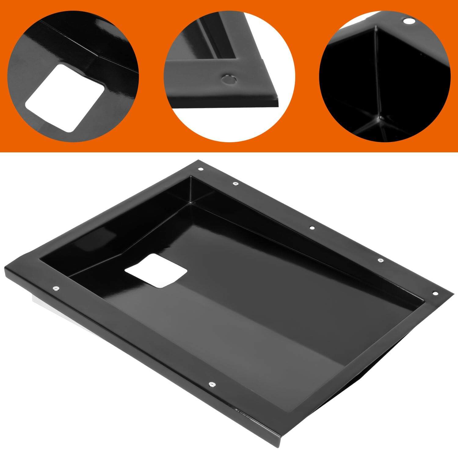 DELSbbq 69803 Bandeja de Grasa con 10 Piezas 6415 Forro de - Imagen 5